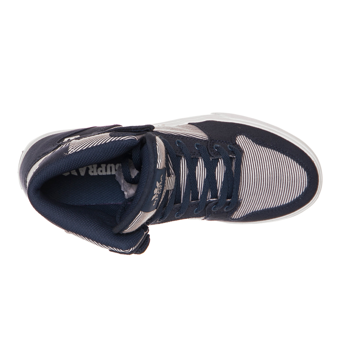 Kids Vaider Scarpe - Blue / White Cornestone - Scarpe Alte Bambino Multicolore 58204-419-M . SUPRA 
