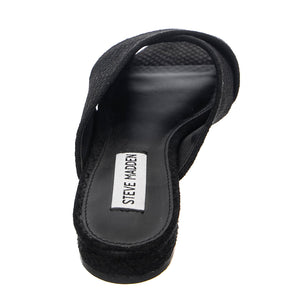Womens Jaxon Sandals - Black Snake - Sandali Donna Neri JAXO01S1-BLK SNAKE . STEVE MADDEN 