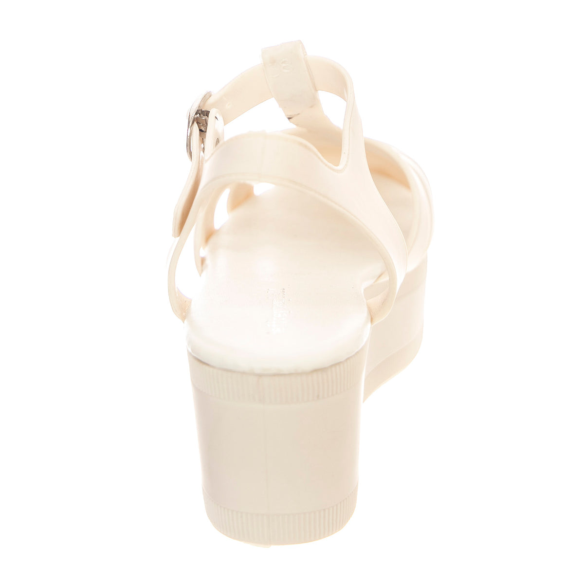 W' Candied Cream Sandals - Sandali Donna Bianchi JC-CAN-CRE . JEFFREY CAMPBELL 