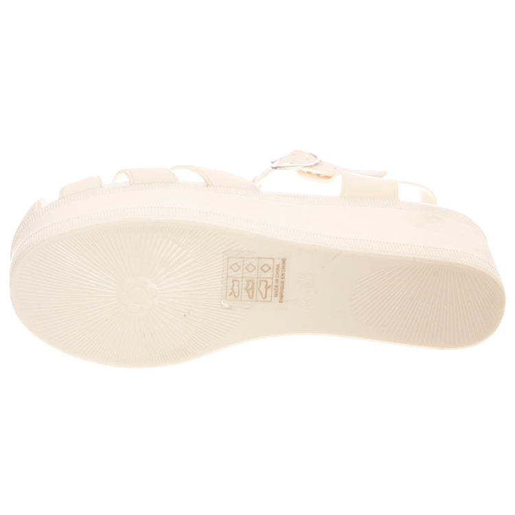 W' Candied Cream Sandals - Sandali Donna Bianchi JC-CAN-CRE . JEFFREY CAMPBELL 