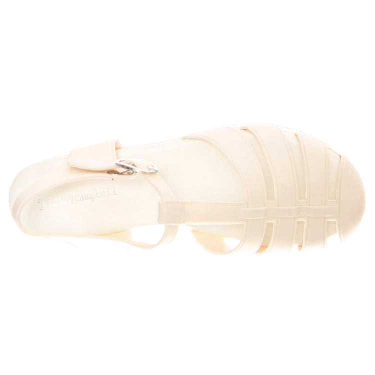 W' Candied Cream Sandals - Sandali Donna Bianchi JC-CAN-CRE . JEFFREY CAMPBELL 