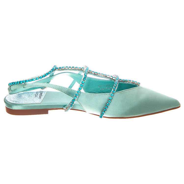 W' Pristina-Torquoise Saint Combo - Sandali Donna Turchesi JCR2P-150A . JEFFREY CAMPBELL 