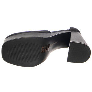 W' Londyn-Black Satin - Sandali Donna Neri SMLOND04S1-BLK . STEVE MADDEN 