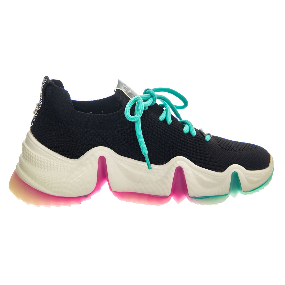CITYSCAPE BLK/MINT BLACK - Scarpe Stringate Donna Nere SMPCITYSCAPE-BLK . STEVE MADDEN 