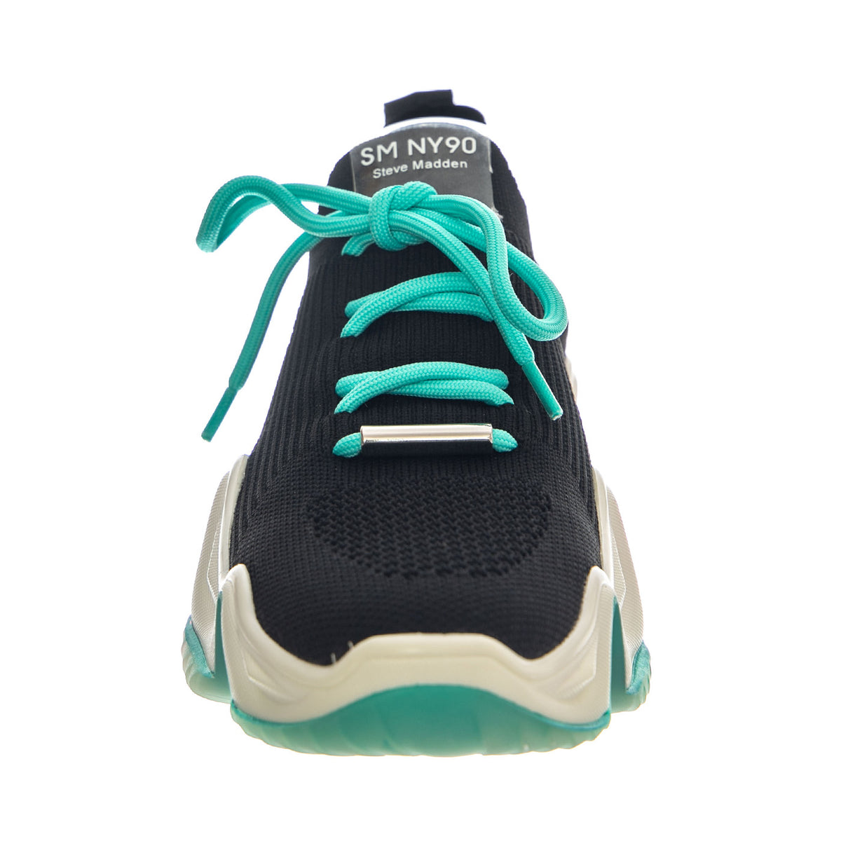 CITYSCAPE BLK/MINT BLACK - Scarpe Stringate Donna Nere SMPCITYSCAPE-BLK . STEVE MADDEN 
