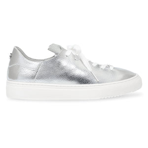 Dorey-Sm Silver - Scarpe Stringate Profilo Basso Donna Argento SMPDOREY-SM-SIL . STEVE MADDEN 