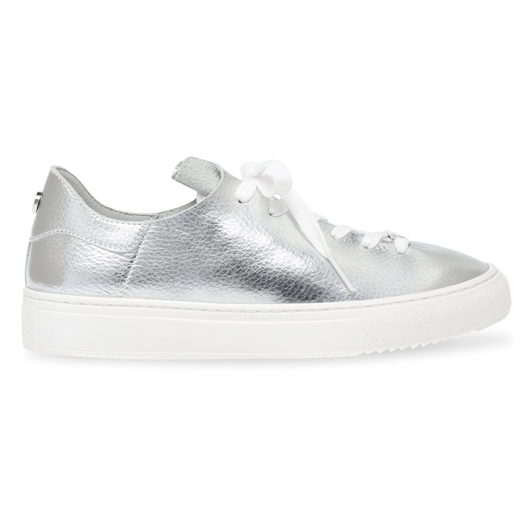 Dorey-Sm Silver - Scarpe Stringate Profilo Basso Donna Argento SMPDOREY-SM-SIL . STEVE MADDEN 
