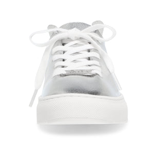 Dorey-Sm Silver - Scarpe Stringate Profilo Basso Donna Argento SMPDOREY-SM-SIL . STEVE MADDEN 