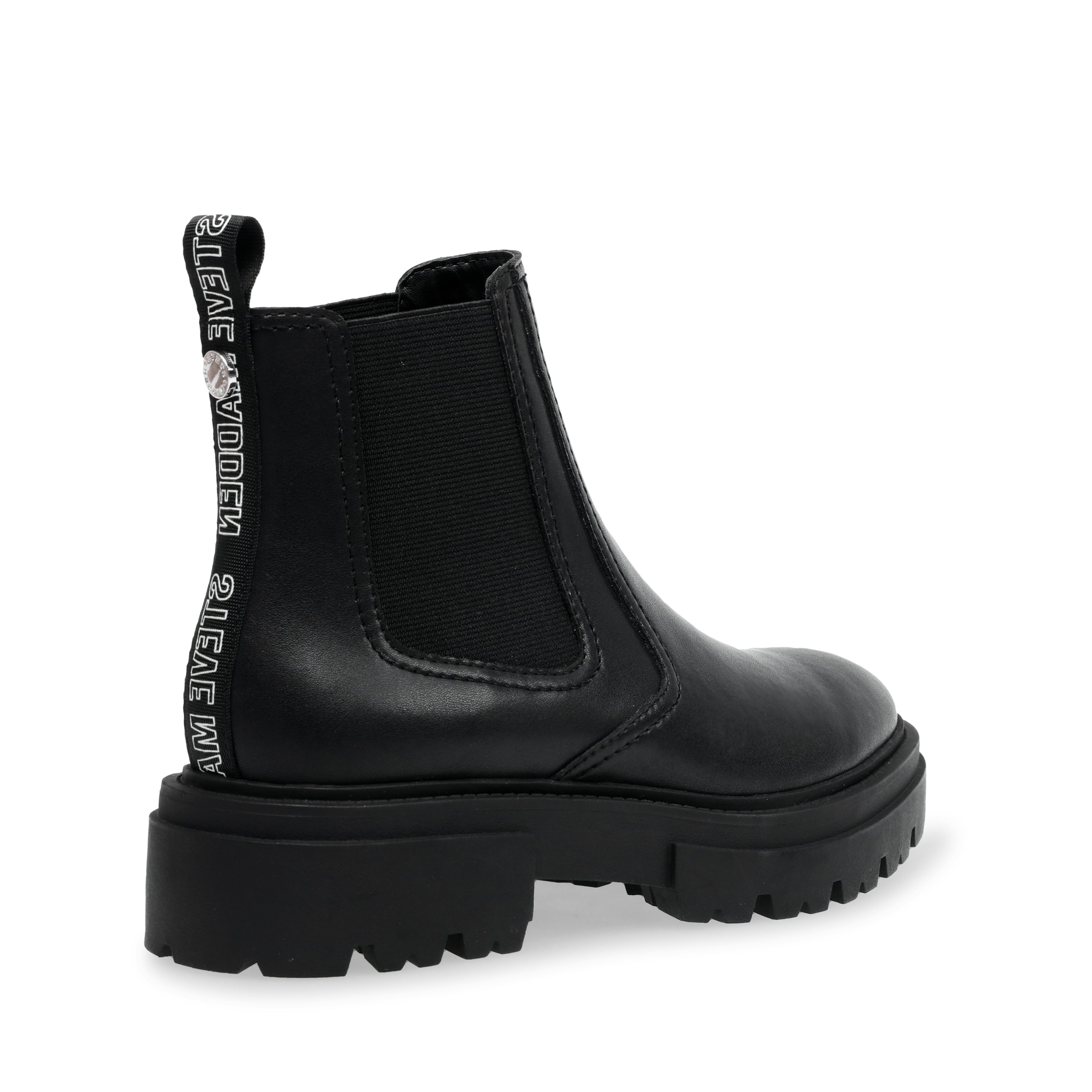 ASTUTE BLACK LEATHER - Stivaletti alla Caviglia Donna Neri SMSASTUTE-BLA . STEVE MADDEN 