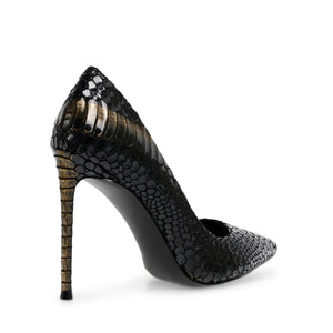 VALA BLK/BRONZE - Scarpe Décolleté Serpente Donna Nere SMSVALA-BLKBRZ . STEVE MADDEN 