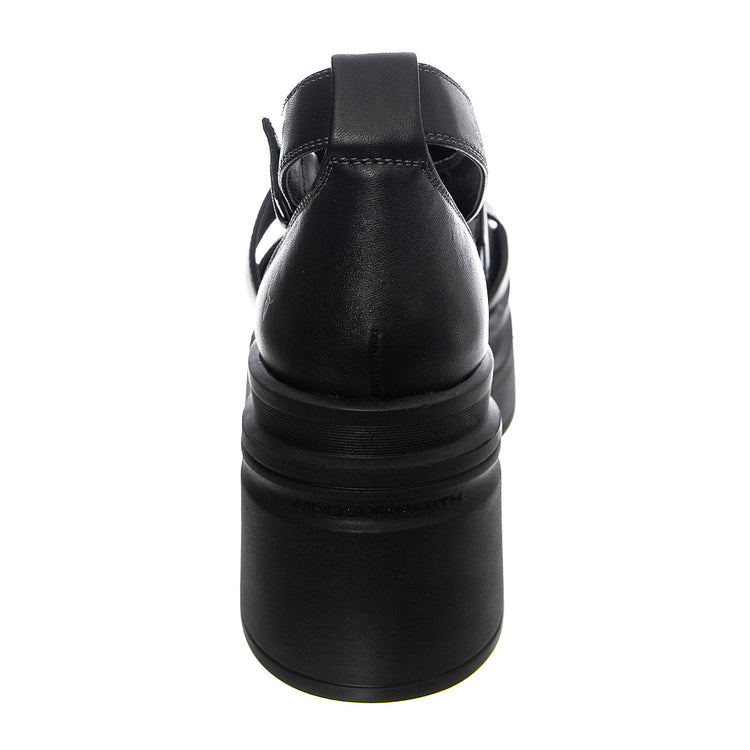 MATCH BLACK MIRA SHEEP - Sandali Donna Neri WSSMATCH-BLK . WINDSOR SMITH 