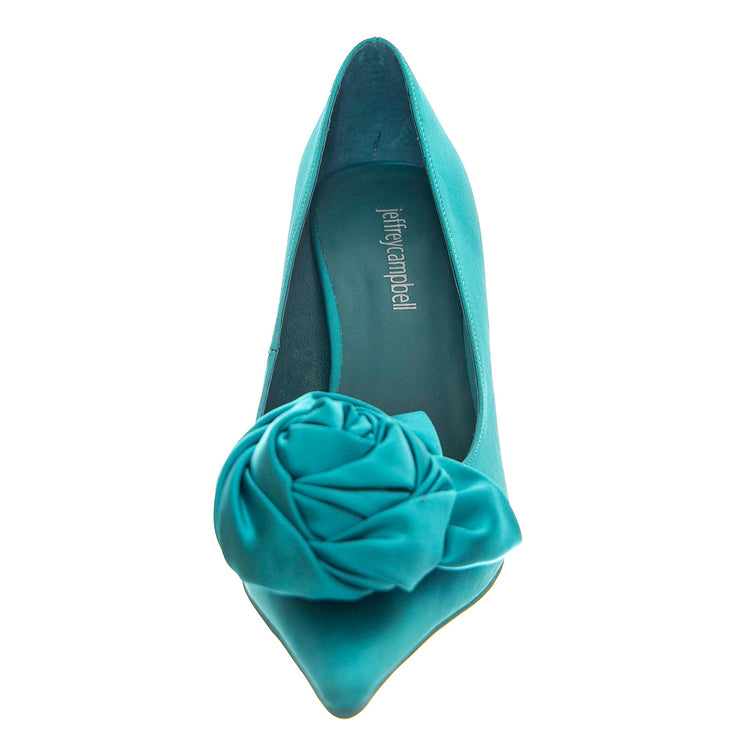 La Fleur Turquoise - Scarpe Décolleté Donna Verdi JC-1072-2-5 . JEFFREY CAMPBELL 