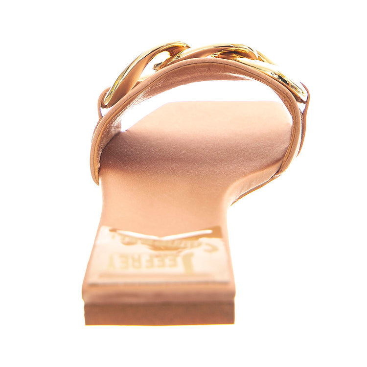 W' Park Gold Satin  Sandals - Sandali Donna Oro JC-PARK-GLD . JEFFREY CAMPBELL 