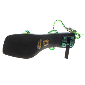 Favored Green Patent - Sandali Donna Verdi JCSR808LA-201-GRN . JEFFREY CAMPBELL 