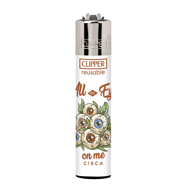 Clipper Circa - All Eyes On Me - Accendino Ricaricabile Bianco / Multicolore 237735_13 . C1RCA 
