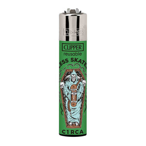 Clipper Circa - God Bless Skateboard - Accendino Ricaricabile Verde / Multicolore 237740_13 . C1RCA 