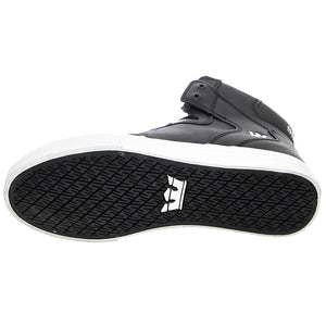 Kids Vaider - Scarpe Stringate Profilo Alto Bambino Nere 58203-002 . SUPRA 