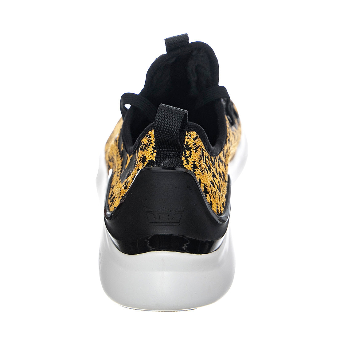 Factor - Scarpe Stringate Profilo Basso Uomo Gialle / Nere / Animal / Bianche FACTOR Animal-White . SUPRA 