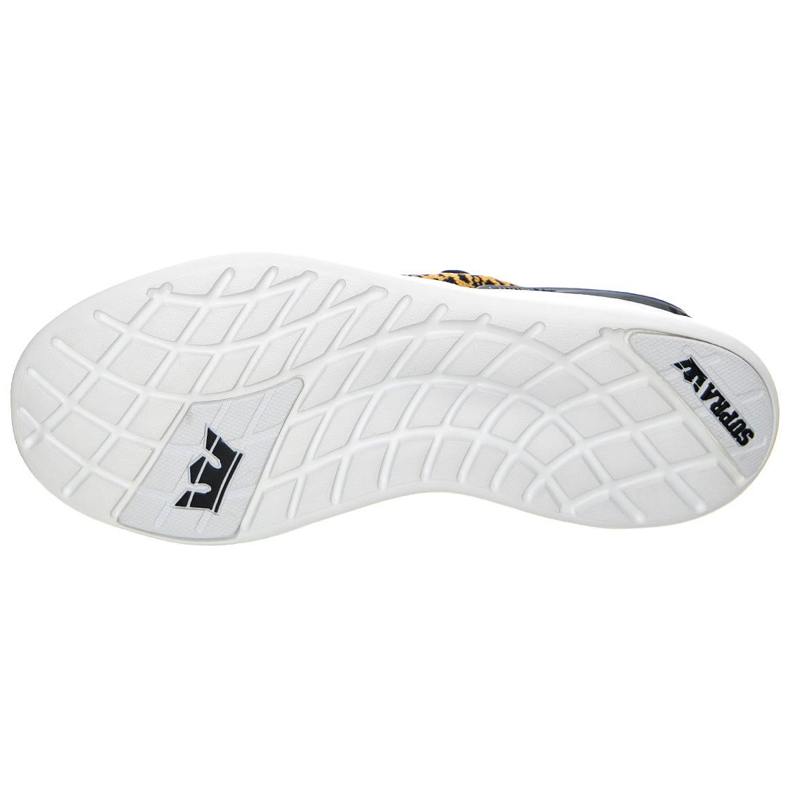 Factor - Scarpe Stringate Profilo Basso Uomo Gialle / Nere / Animal / Bianche FACTOR Animal-White . SUPRA 