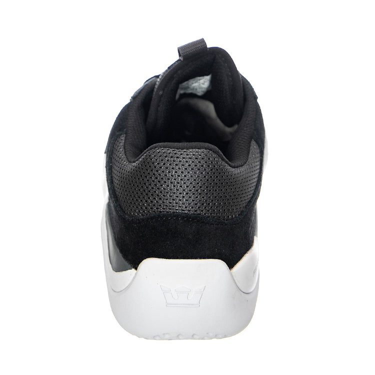 Pecos - Scarpe Stringate Profilo Basso Uomo Nere / Grigie / Bianche PECOS Black/Dk Grey-White . SUPRA 