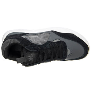 Pecos - Scarpe Stringate Profilo Basso Uomo Nere / Grigie / Bianche PECOS Black/Dk Grey-White . SUPRA 