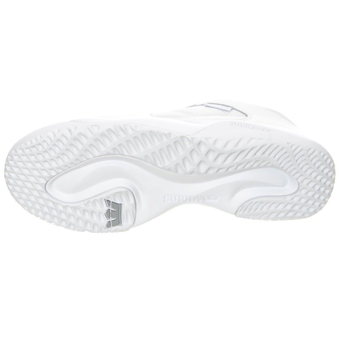 Pecos - Scarpe Stringate Profilo Basso Uomo Bianche PECOS White-White . SUPRA 