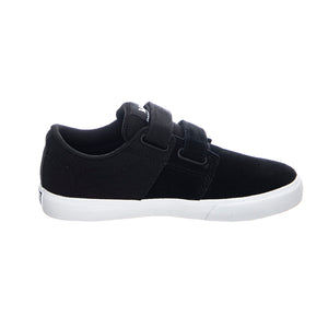 Kids Stacks II Vulc Velcro Sneakers - Black / White - Scarpe Profilo Basso Bambino Nere 13C 58334-002-M . SUPRA 