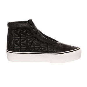 Vans X Karl Lagerfeld Sk8-Hi Platform Snekaers - Chain / K Quilt - Scarpe Alte Donna / Uomo Nere VA3DQ7OEL . VANS 