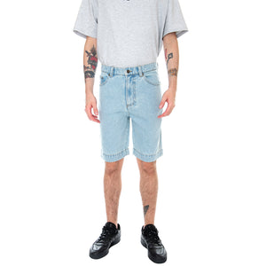 KK Denim Shorts - Blue - Bermuda Denim Jeans Uomo Blu KRCKKMQ22023BLU . KARL KANI 