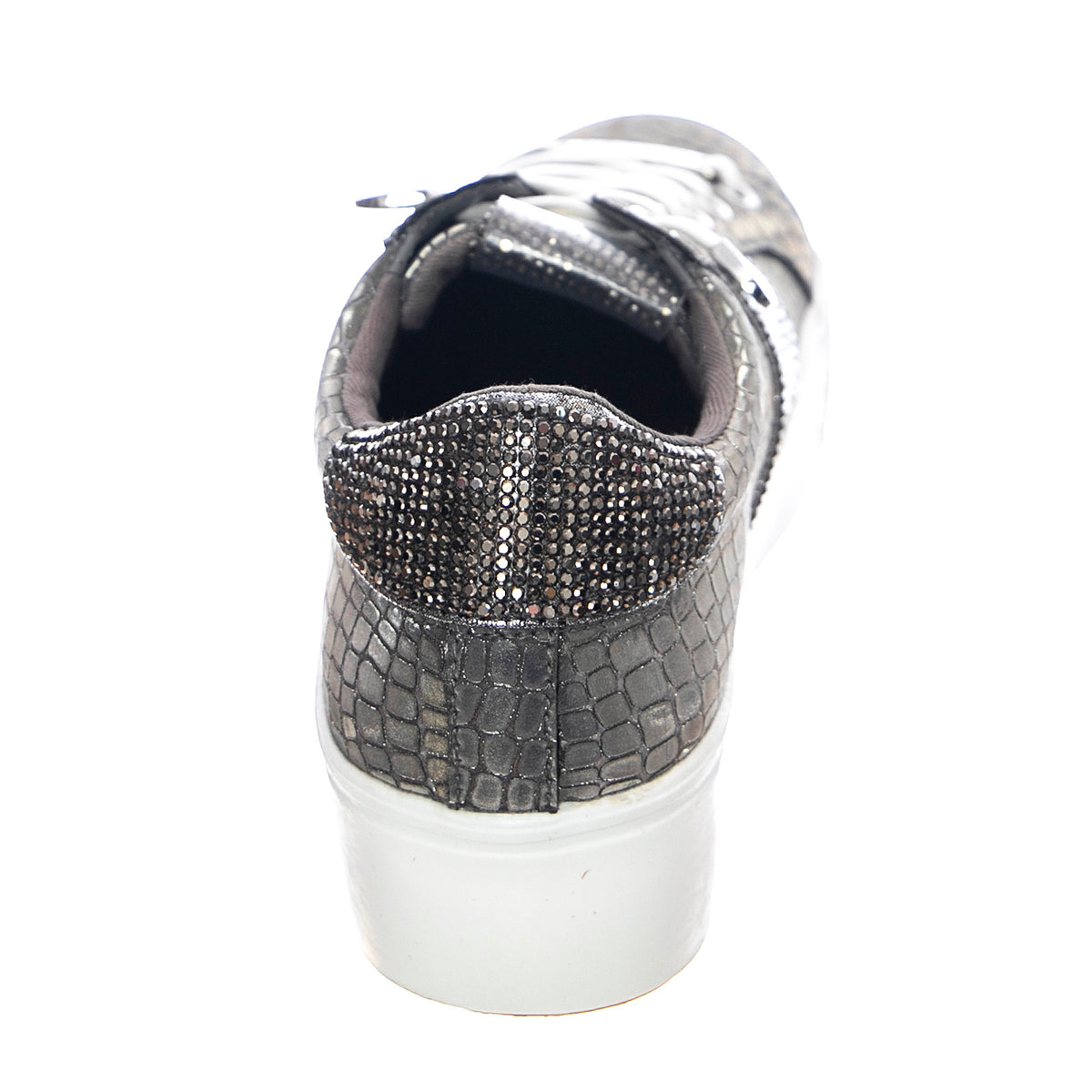 Especial Shoes - Pewter - Scarpe Stringate Profilo Basso Donna Argento SMPESPECIAL-PEW . STEVE MADDEN 
