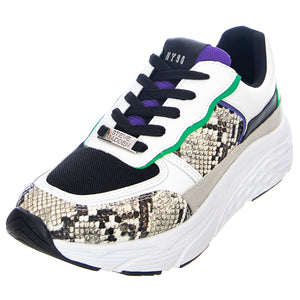 Francey Shoes - Bone Snake - Scarpe Stringate Profilo Basso Donna Multicolore SMPFRANCEY-BONSNK . STEVE MADDEN 