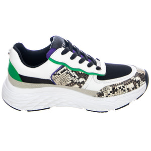 Francey Shoes - Bone Snake - Scarpe Stringate Profilo Basso Donna Multicolore SMPFRANCEY-BONSNK . STEVE MADDEN 