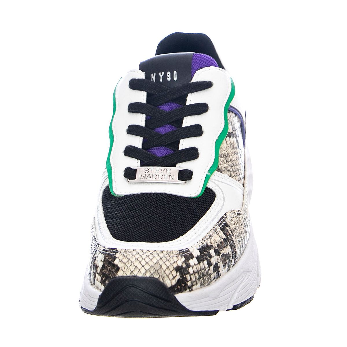 Francey Shoes - Bone Snake - Scarpe Stringate Profilo Basso Donna Multicolore SMPFRANCEY-BONSNK . STEVE MADDEN 