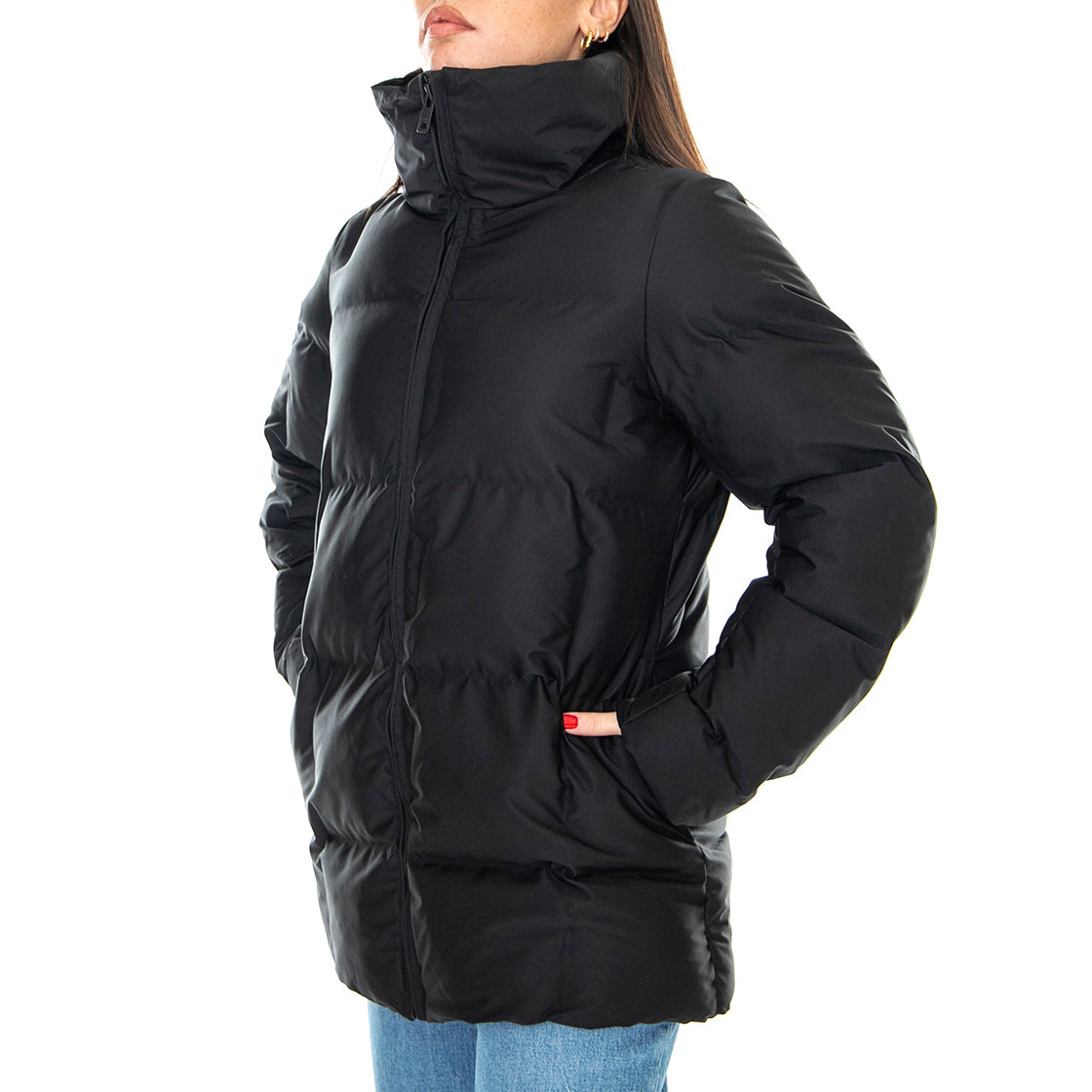 Flori - Giacca Invernale Donna Nera 330383-110 . ELVINE 