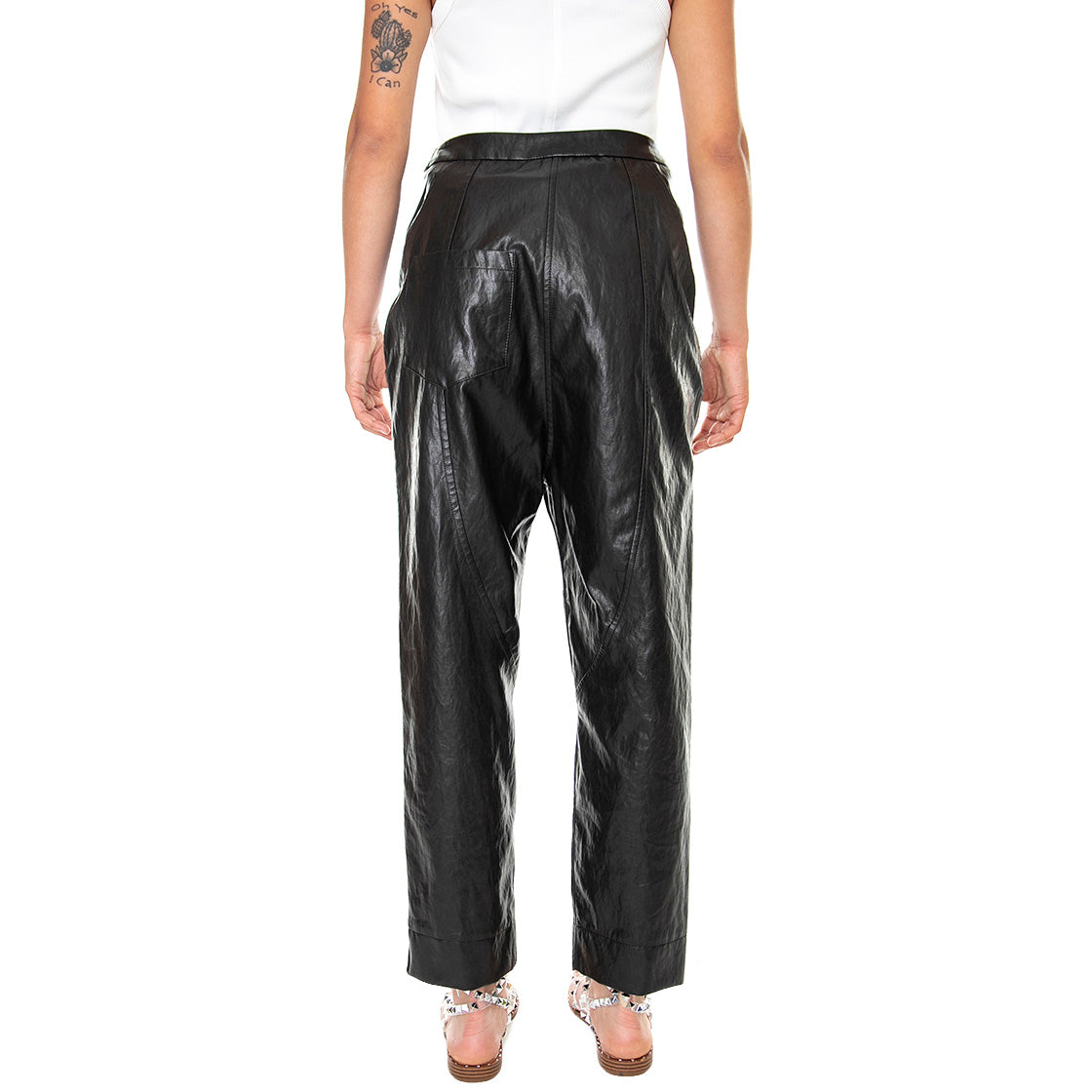 021SD28001 - Pantaloni Donna Nero / Ebano 021SD28001 -S2367 . ALESSIA SANTI 