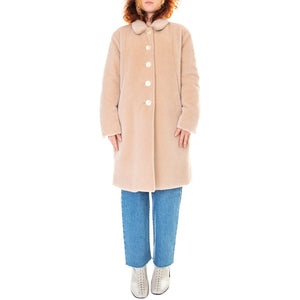 Coat 021SD35006 - Cappotto Donna Rosa / Champagne 021SD35006 -S2285 . ALESSIA SANTI 