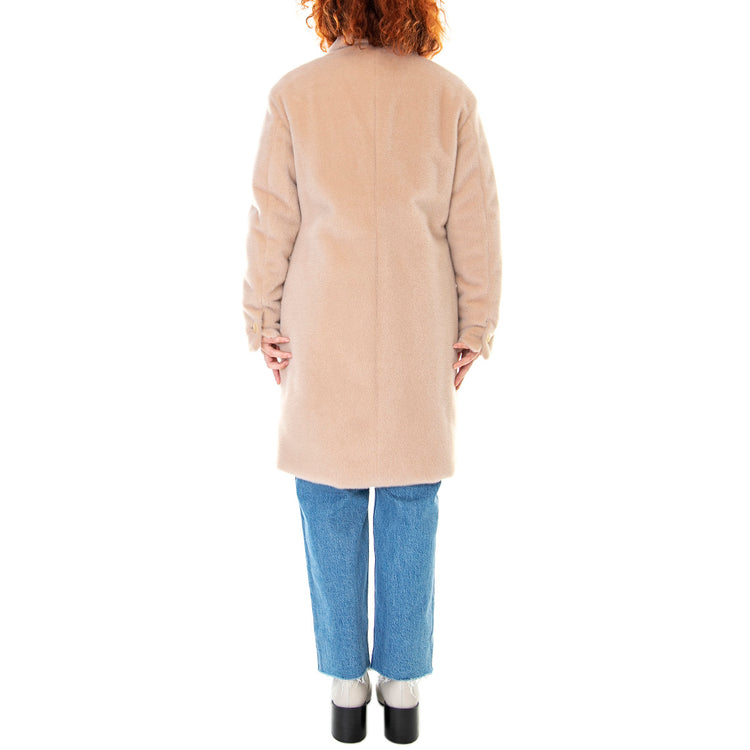 Coat 021SD35006 - Cappotto Donna Rosa / Champagne 021SD35006 -S2285 . ALESSIA SANTI 