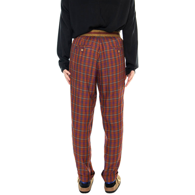 921SD25002 - Pantaloni Donna Marrone / Blu / Rosso 921SD25002 -929034-01 . ALESSIA SANTI 