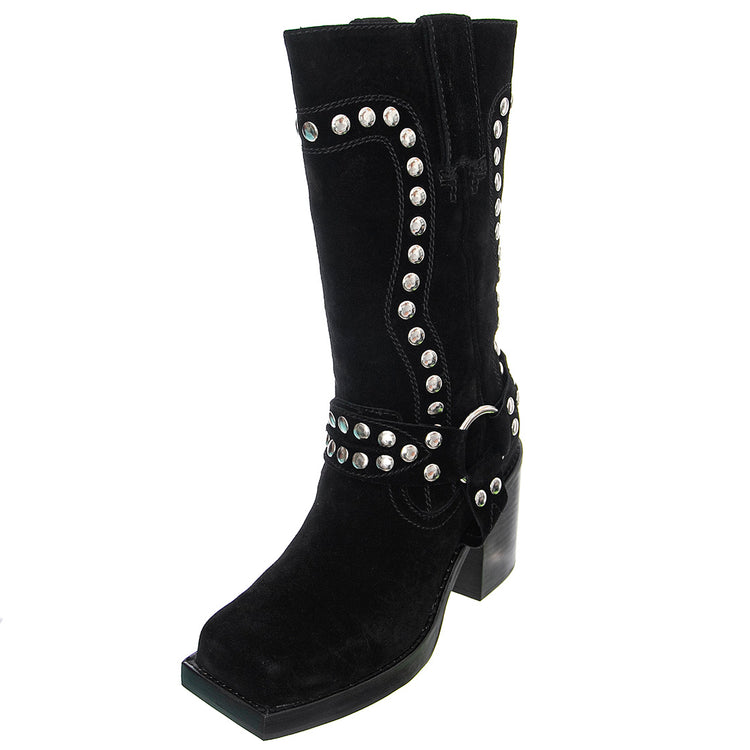 Juvenile-S - Stivali Donna Neri JCS53JC045-BKS . JEFFREY CAMPBELL 