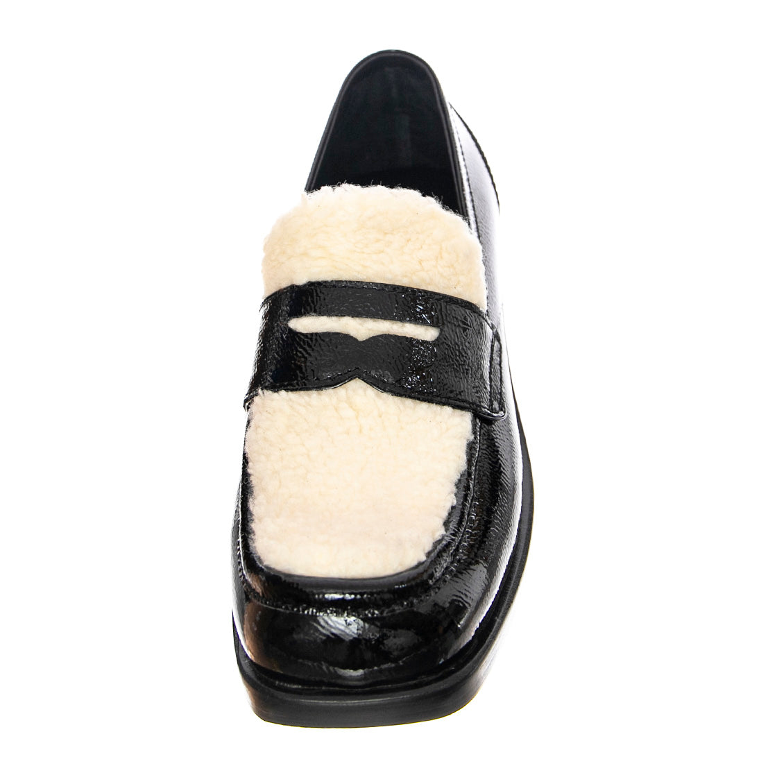Sorbonne-F - Mocassini Donna Neri / Bianchi / Ivory JCSJC93821-BLA . JEFFREY CAMPBELL 