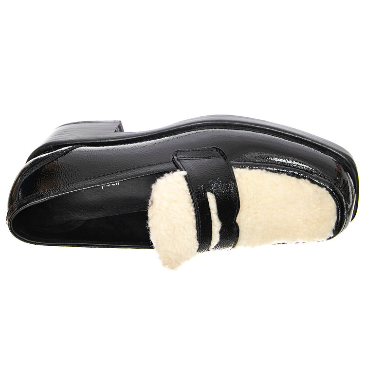 Sorbonne-F - Mocassini Donna Neri / Bianchi / Ivory JCSJC93821-BLA . JEFFREY CAMPBELL 