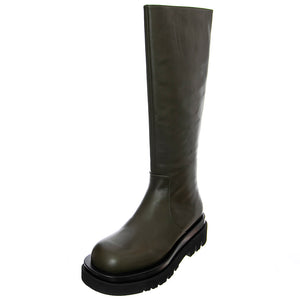Tanked-Kh - Stivali Donna Verde Scuro JCSJCD0342205-DAR . JEFFREY CAMPBELL 