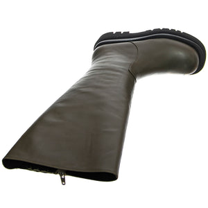 Tanked-Kh - Stivali Donna Verde Scuro JCSJCD0342205-DAR . JEFFREY CAMPBELL 