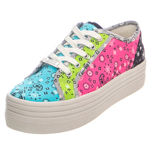 Bobbi - Scarpe Stringate Profilo Basso Donna Multicolore SMPBOBBI-MLT . STEVE MADDEN 