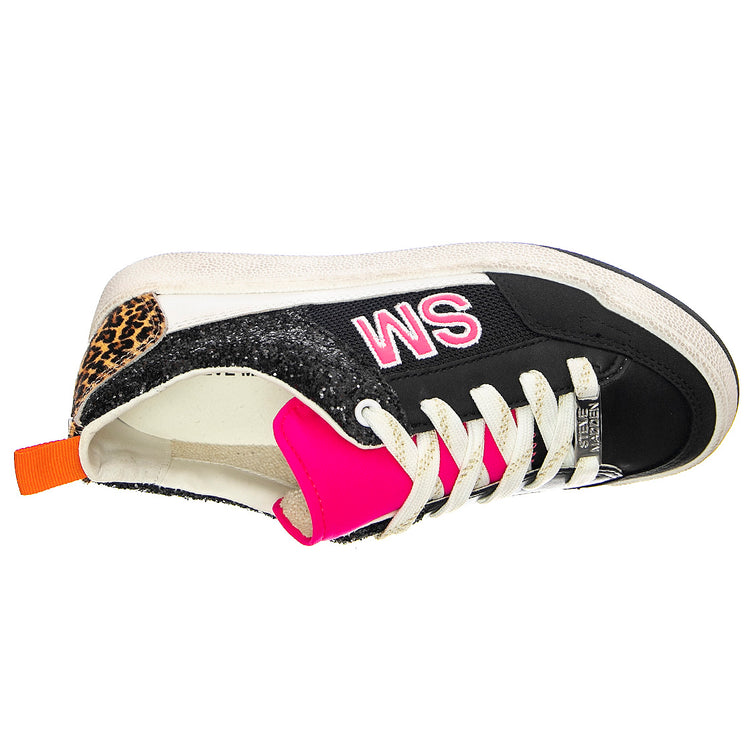 Gimmie - Scarpe Stringate Profilo Basso Donna Multicolore / Nere SMPGIMMIE-BLKMLT . STEVE MADDEN 