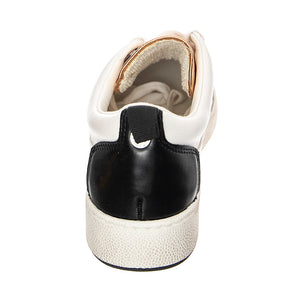 Gimmie Action - Scarpe Stringate Profilo Basso Donna Bianche / Cow SMPGIMMIE-WHTMLT . STEVE MADDEN 