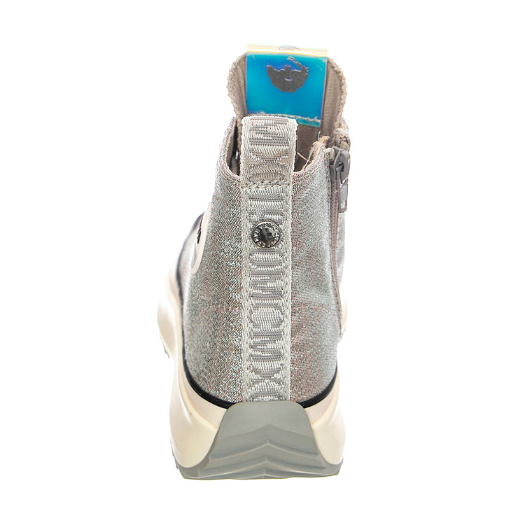 Shark - Scarpe Stringate Profilo Alto Donna Multicolore / Glitter SMPSHARK-PNKGLI . STEVE MADDEN 
