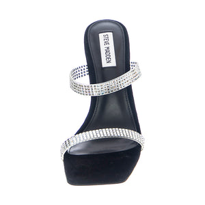 Milani - Sandali Donna Neri / Argento SMSMILANI-BLKMLT . STEVE MADDEN 