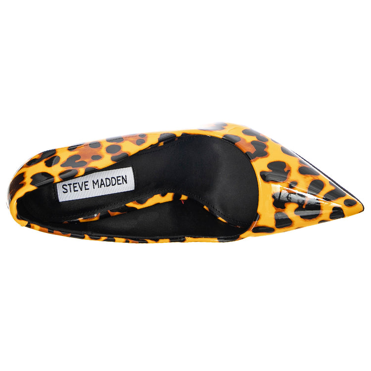 Vala - Scarpe Décolleté Donna Leopard / Nere / Gialle SMSVALA-LEOYEL . STEVE MADDEN 