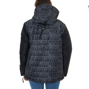 Vans x Napapijri Anorak - Giacca Invernale con Capuccio Donna Nera VN0A53WXBLK1 . VANS 